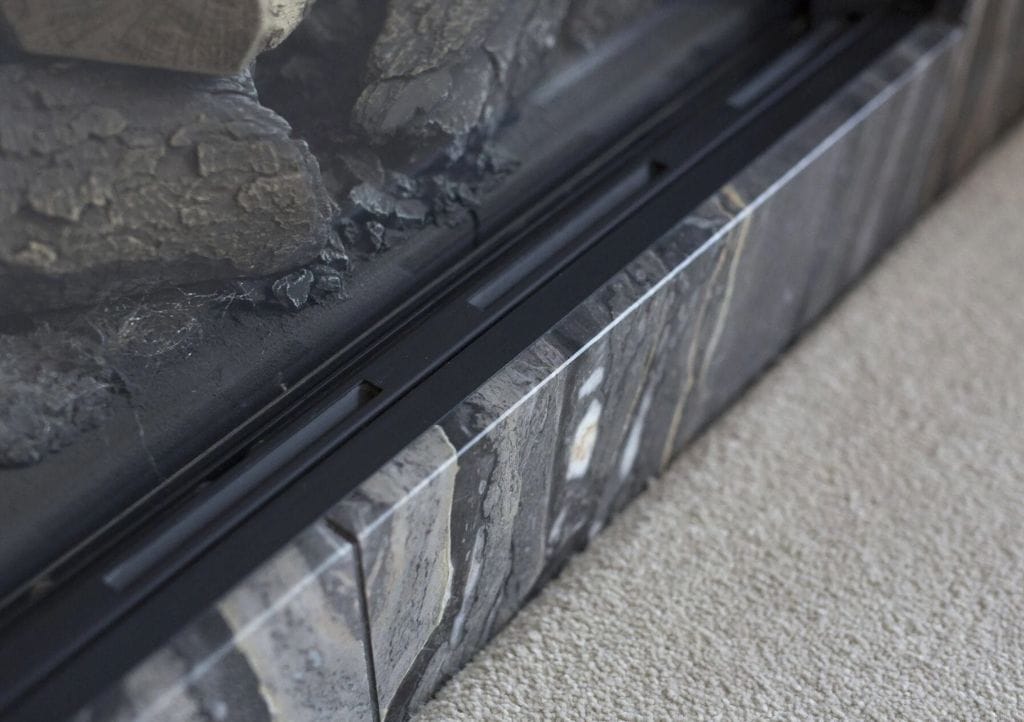 Granite House Fireplace Oribico Marble Bookmatched