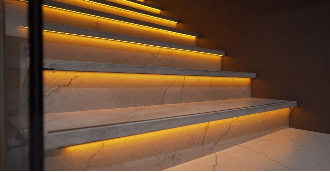 Marble Stairs at Athelis Club and Spa